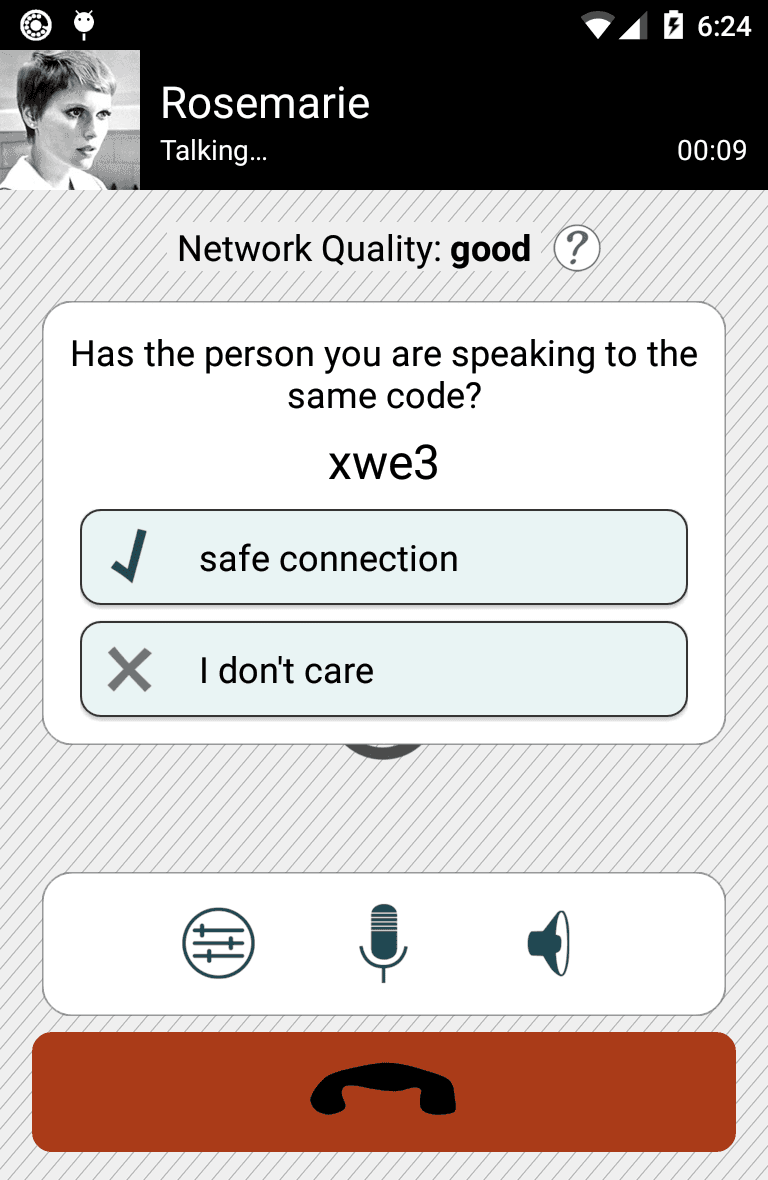 Скриншот 1 — Simlar - secure calls