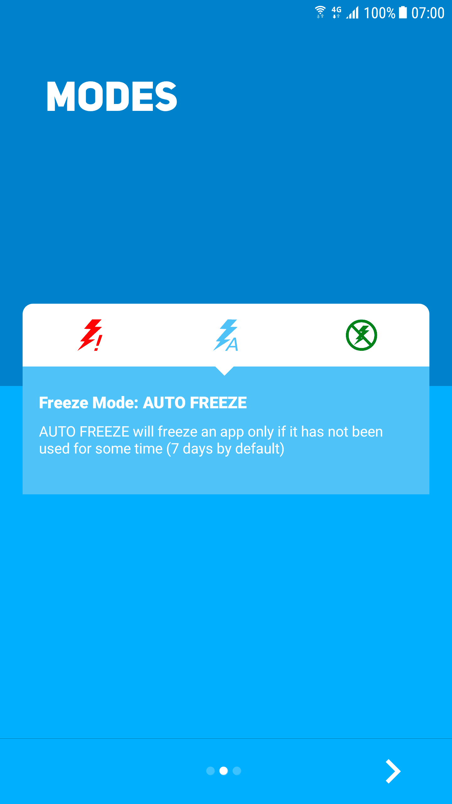 Скриншот 3 — SuperFreezZ остановка программ