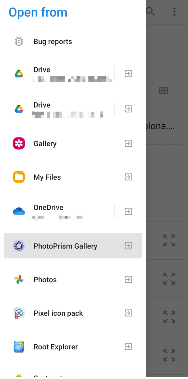 Скриншот 4 — Gallery for PhotoPrism